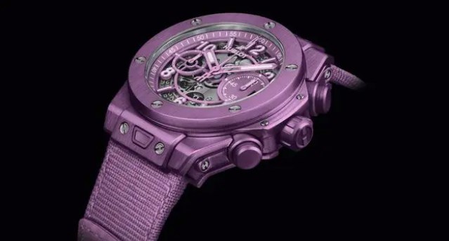宇舶全新推出Big Bang Unico Summer Purple限量款（图）